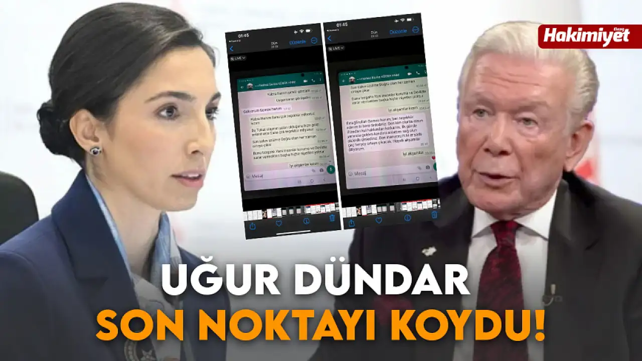 Uğur Dündar Son Noktayı Koydu