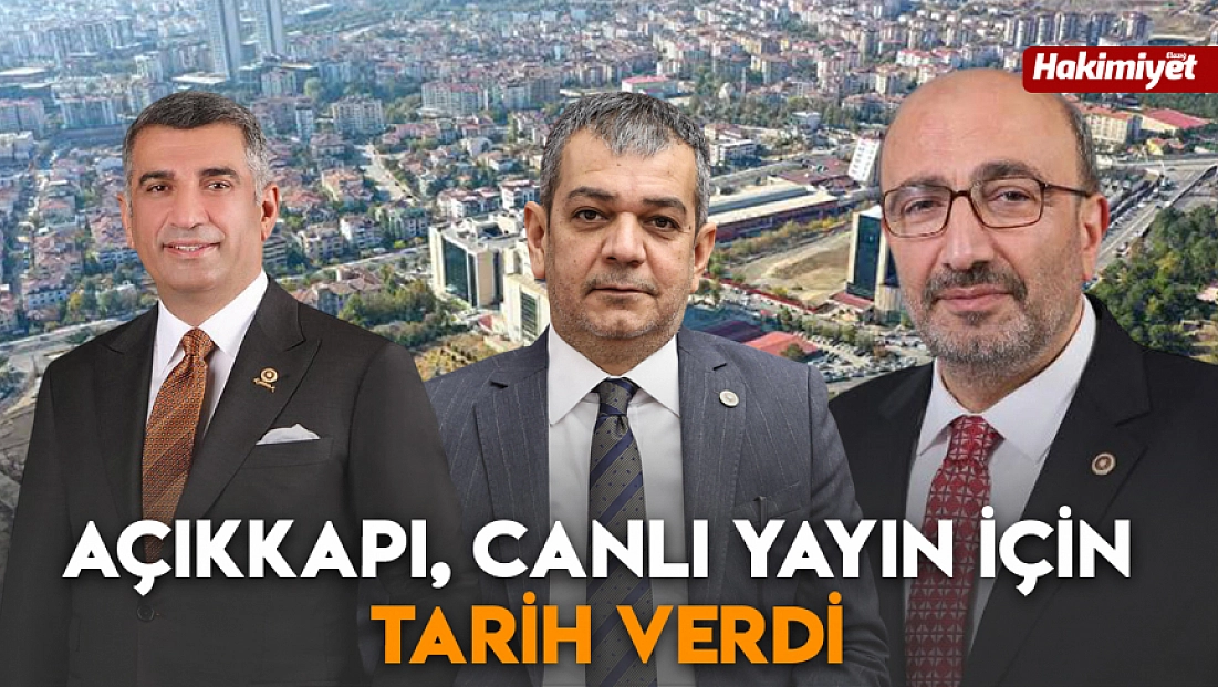 Açıkkapı, canlı yayın için tarih verdi