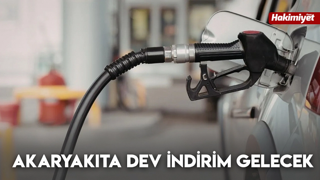 Akaryakıta dev indirim gelecek