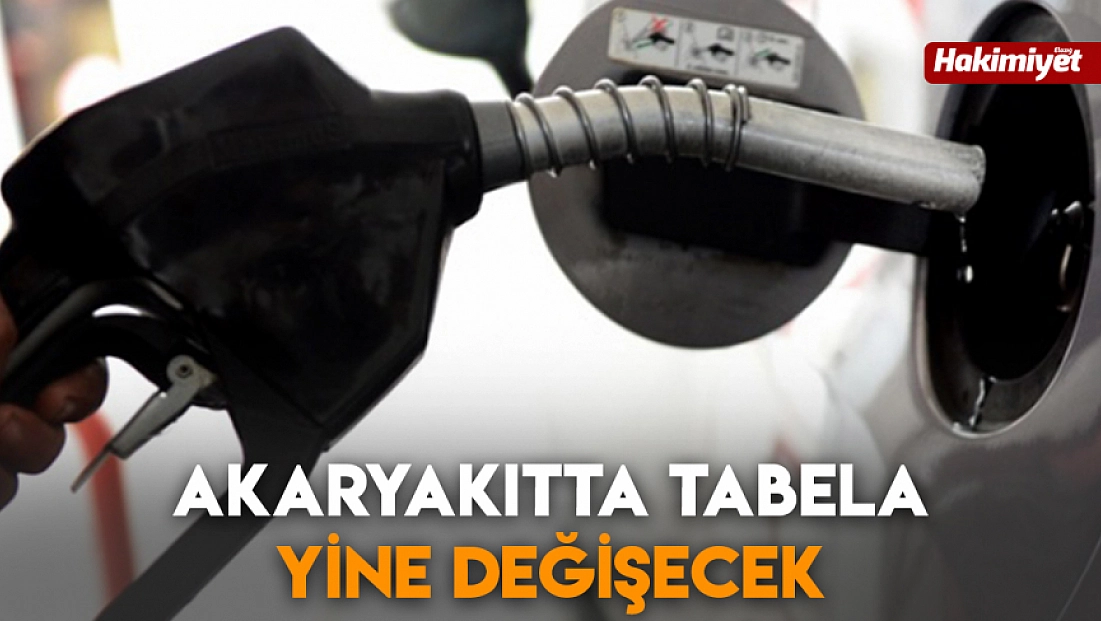 Akaryakıtta tabela yine değişecek