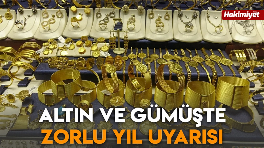 Altın ve gümüşte zorlu yıl uyarısı
