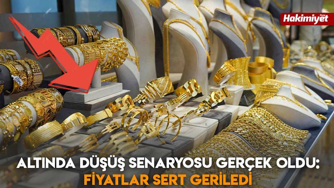 Altında düşüş senaryosu gerçek oldu: Fiyatlar sert geriledi