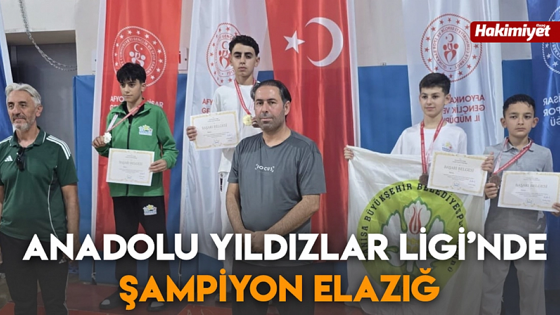 Anadolu Yıldızlar Ligi’nde Şampiyon Elazığ