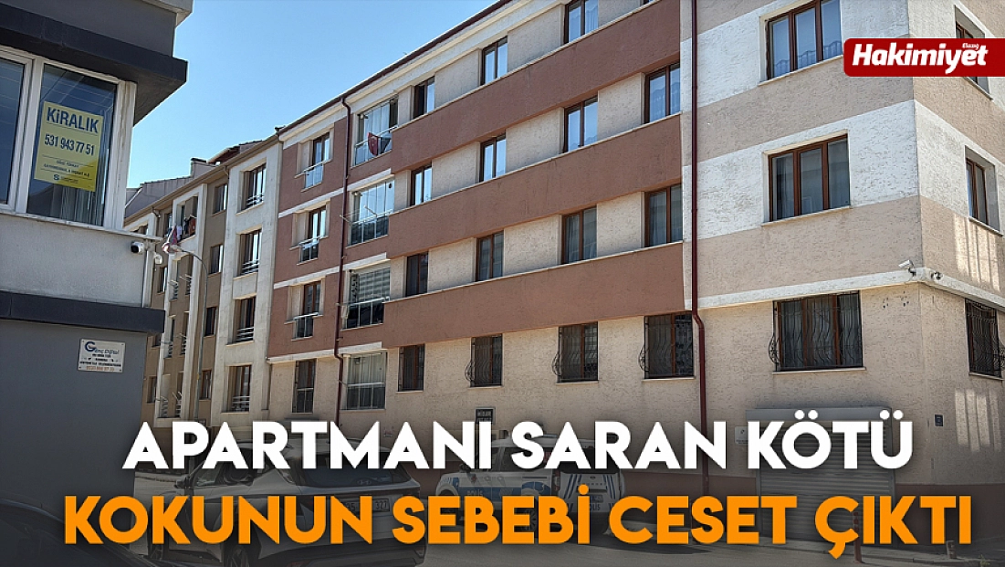 Apartmanı saran kötü kokunun sebebi ceset çıktı