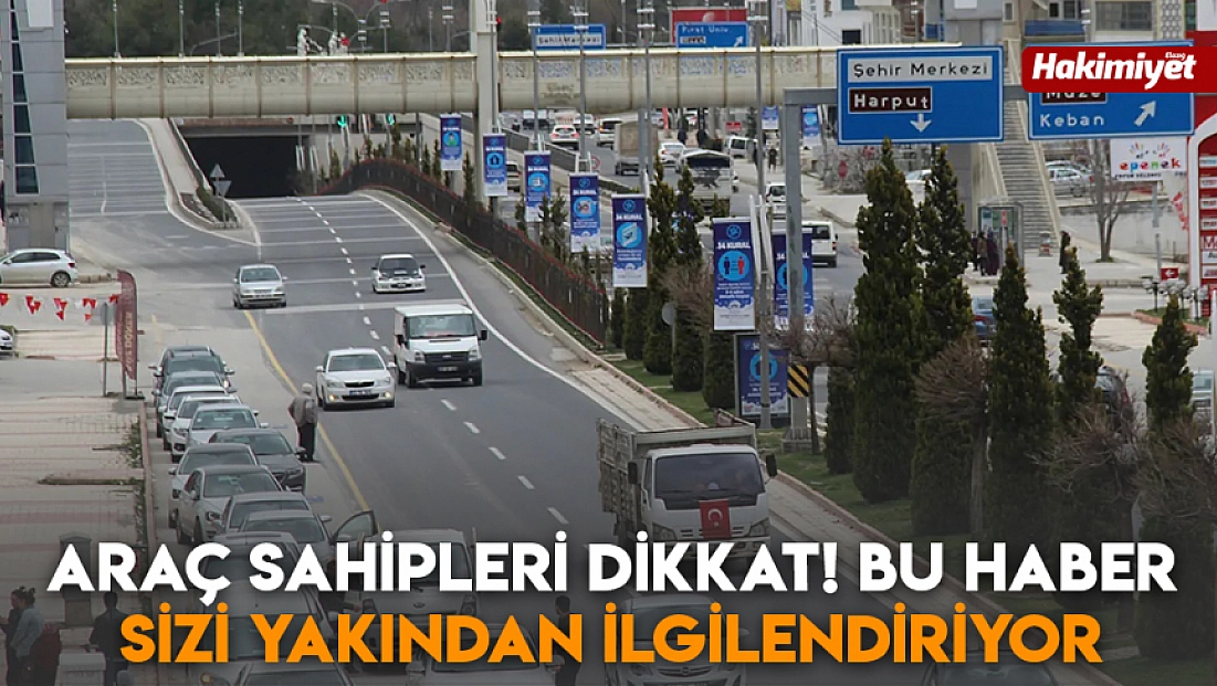 Araç sahipleri dikkat! Bu haber sizi yakından ilgilendiriyor
