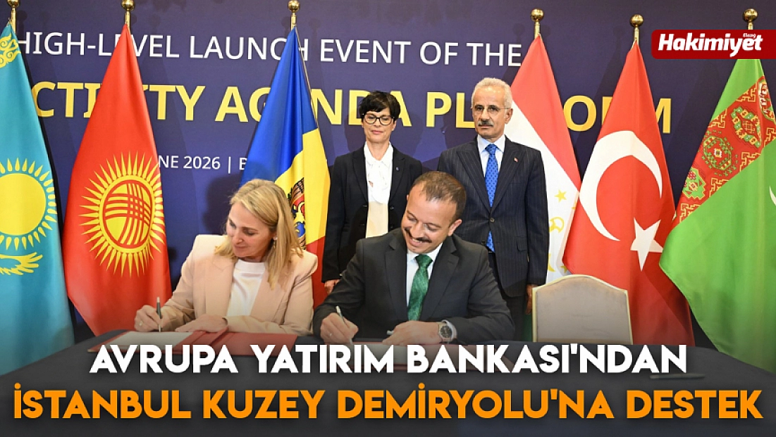 Avrupa Yatırım Bankası'ndan İstanbul Kuzey Demiryolu'na destek