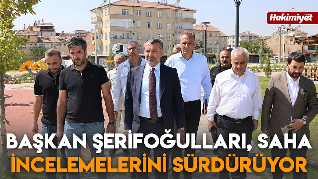 Başkan Şerifoğulları, saha incelemelerini sürdürüyor