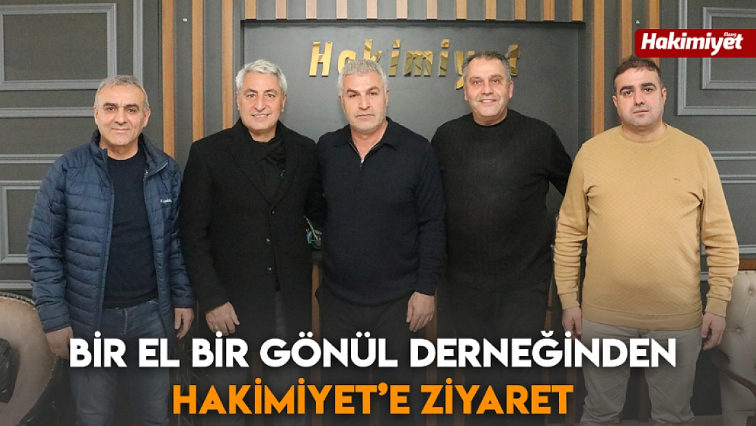 Bir El Bir Gönül derneğinden Hakimiyet’e ziyaret