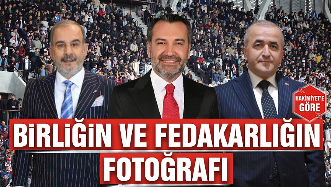 Birliğin ve fedakarlığın fotoğrafı