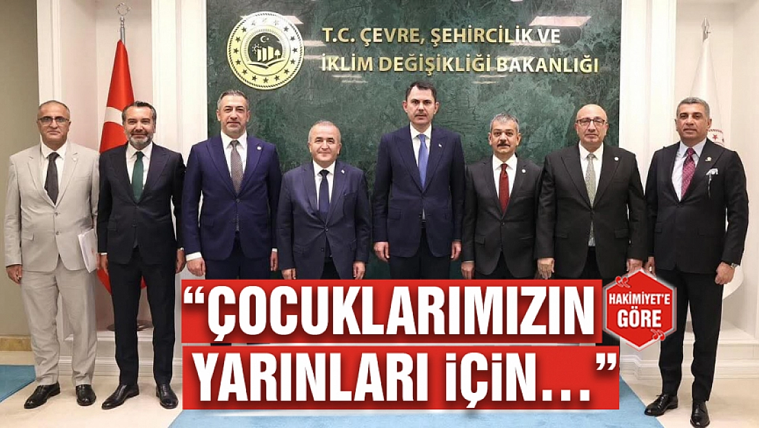 Çocuklarımızın yarınları için…