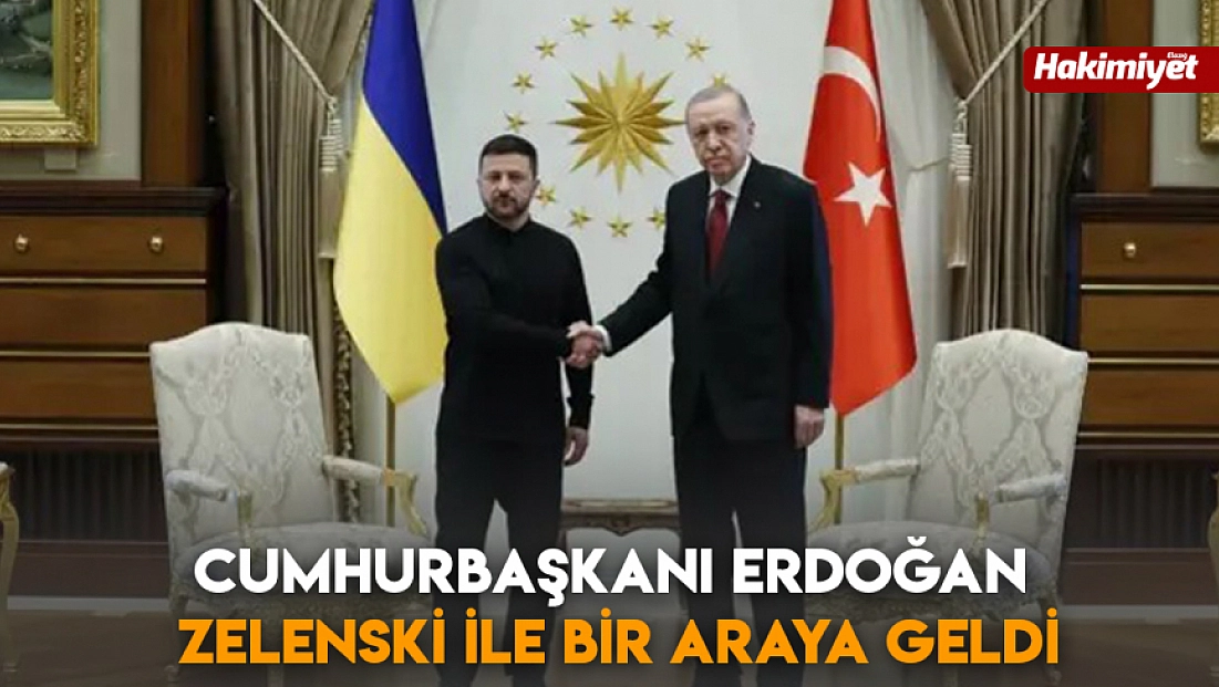 Cumhurbaşkanı Erdoğan, Zelenski ile Bir Araya Geldi