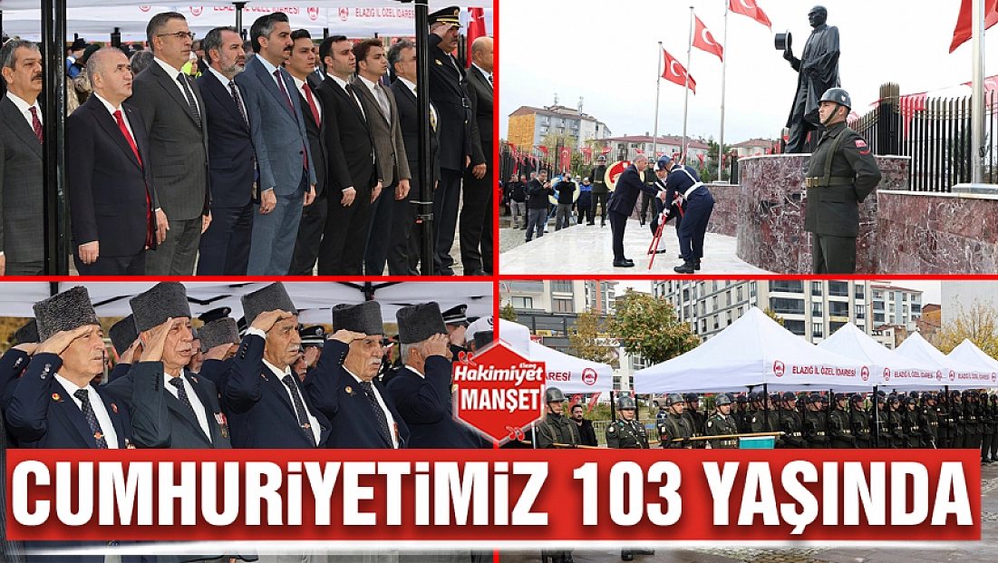 Cumhuriyetimiz 103 yaşında