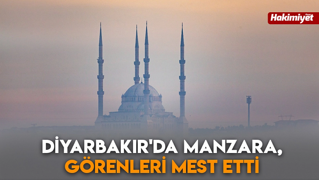 Diyarbakır'da manzara, görenleri mest etti