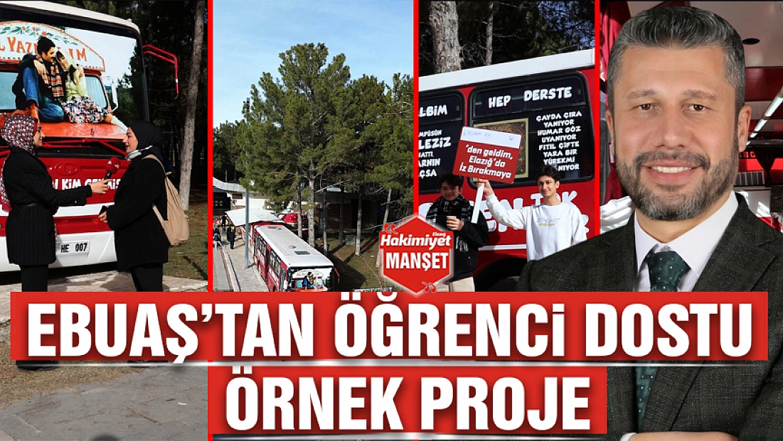 EBUAŞ’tan öğrenci dostu örnek proje