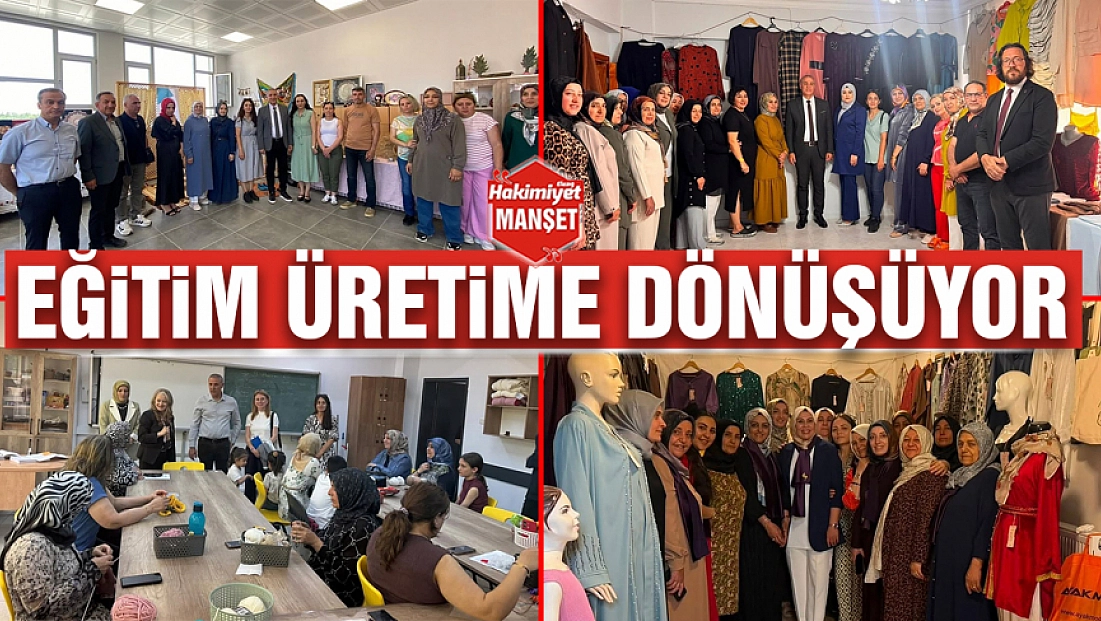 Eğitim üretime dönüşüyor