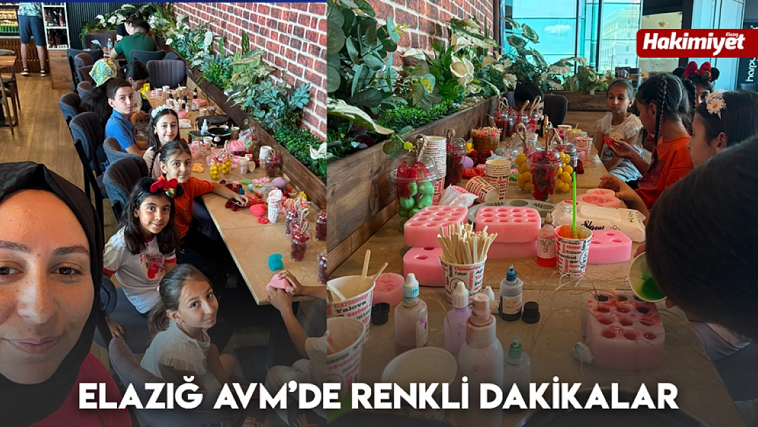 Elazığ AVM’de Renkli Dakikalar