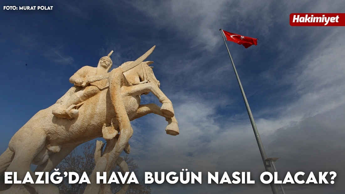 Elazığ'da hava bugün nasıl olacak? (25.06.2026)