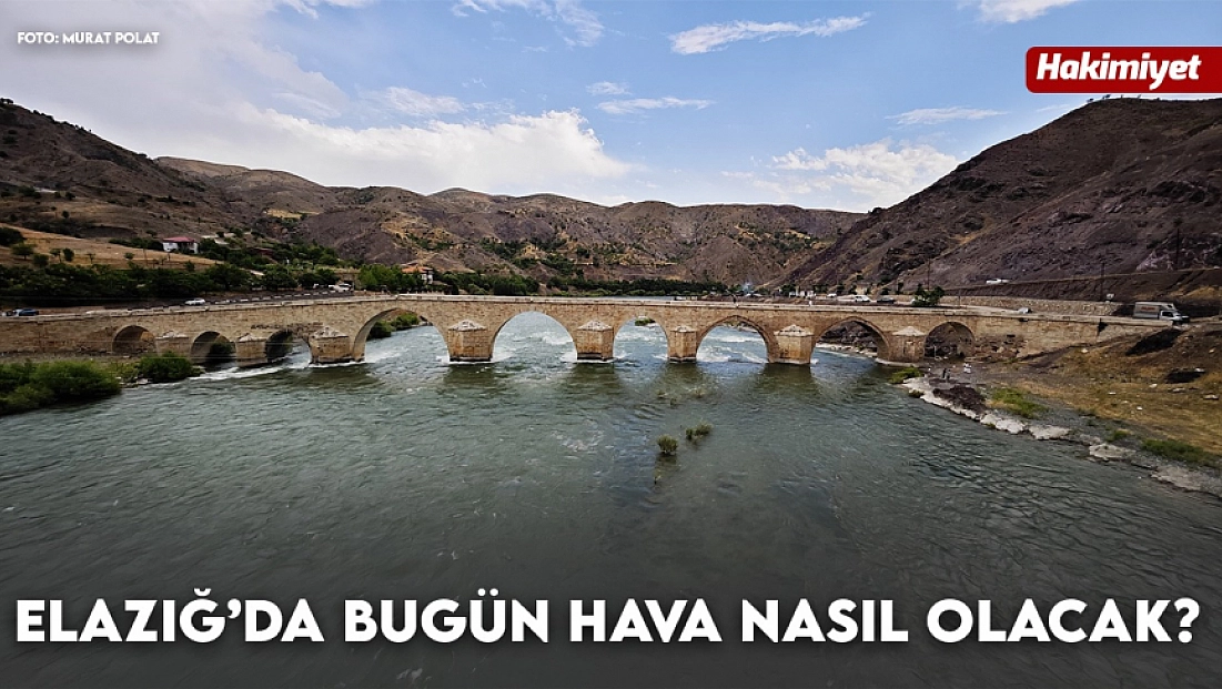 Elazığ'da hava bugün nasıl olacak? (12.07.2026)