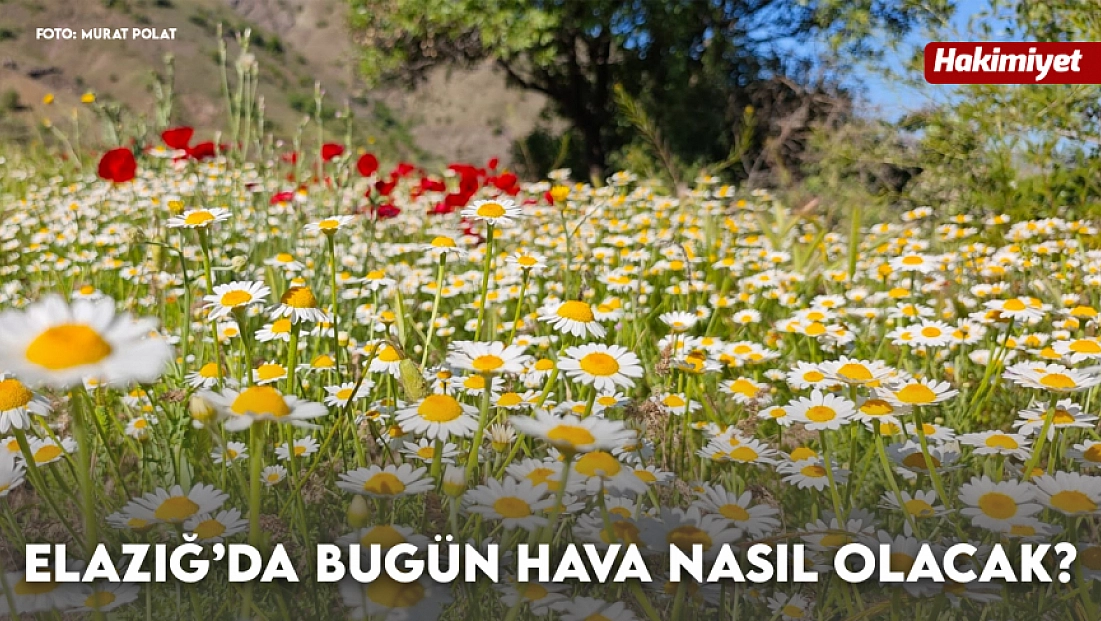 Elazığ'da hava bugün nasıl olacak? (14.10.2026)