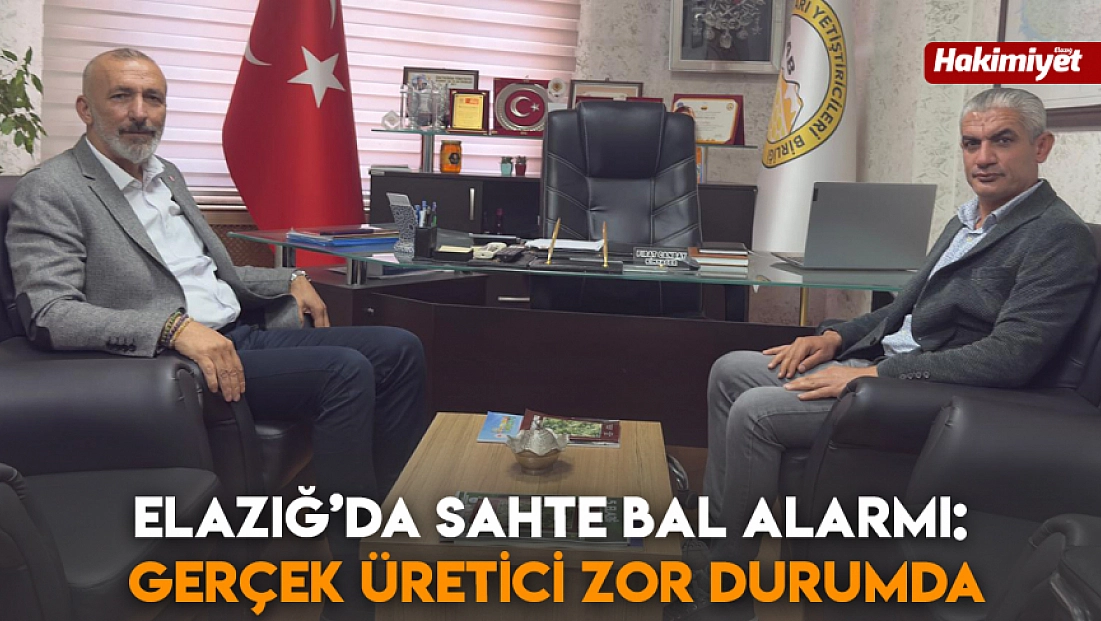 Elazığ’da Sahte Bal Alarmı: Gerçek Üretici Zor Durumda