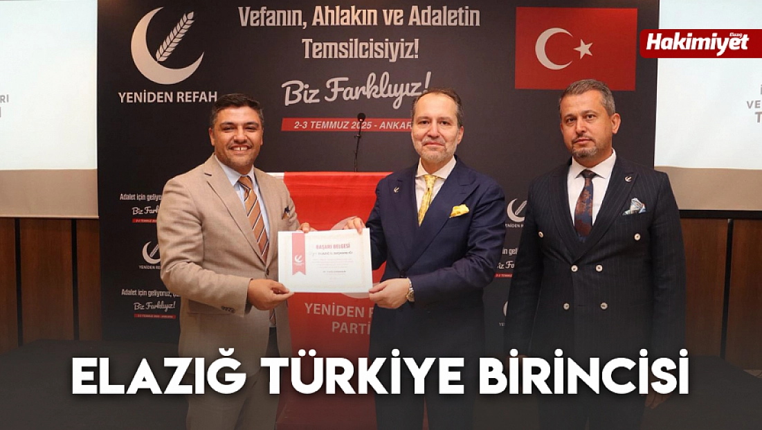 Elazığ Türkiye birincisi