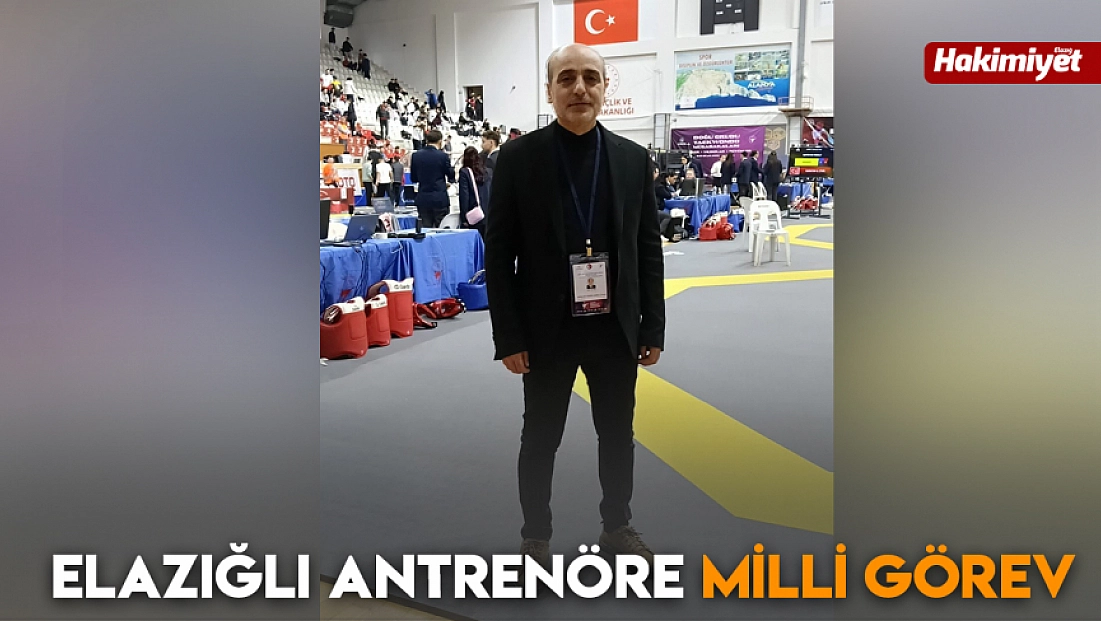 Elazığlı antrenöre milli görev