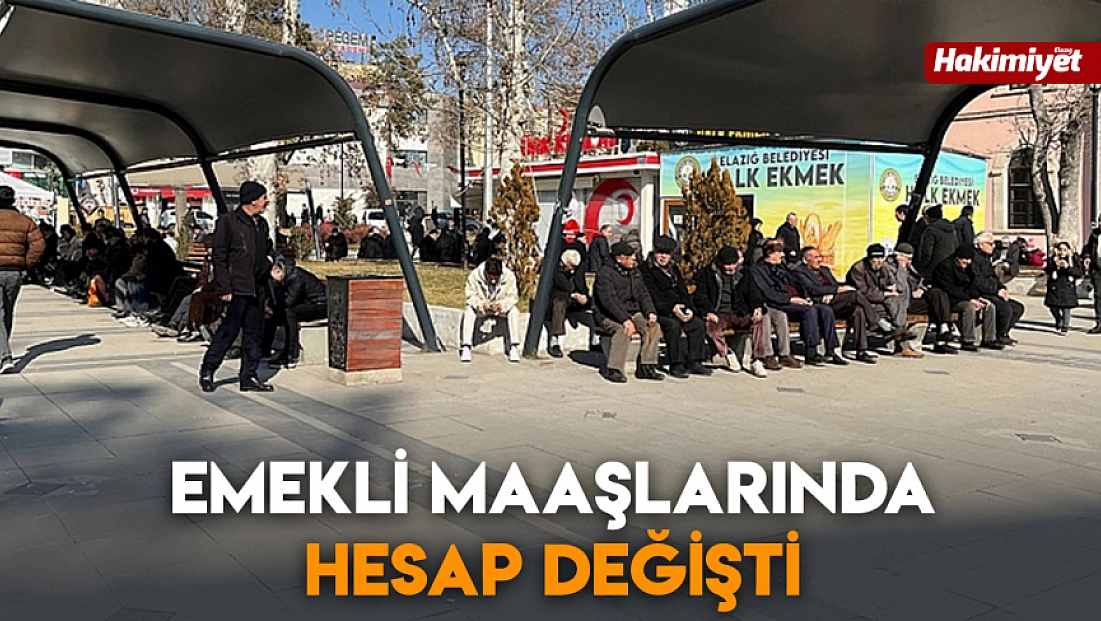 Emekli maaşlarında hesap değişti
