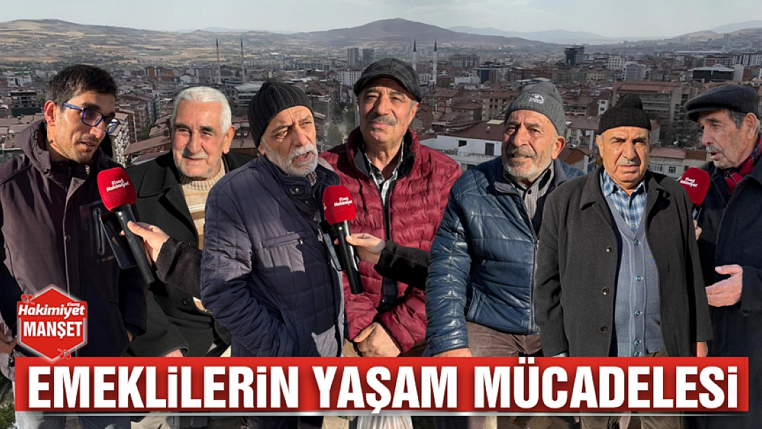 Emeklilerin yaşam mücadelesi