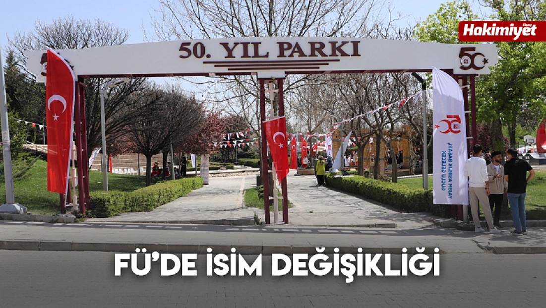 FÜ’de isim değişikliği