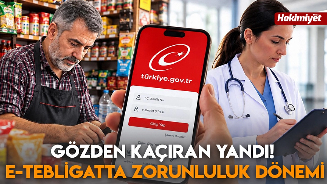 Gözden kaçıran yandı! E-tebligatta zorunluluk dönemi