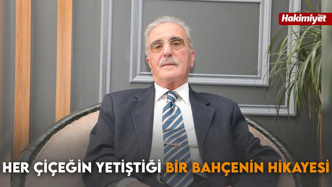 Her çiçeğin yetiştiği bir bahçenin hikayesi