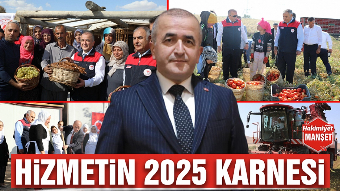 Hizmetin 2025 karnesi