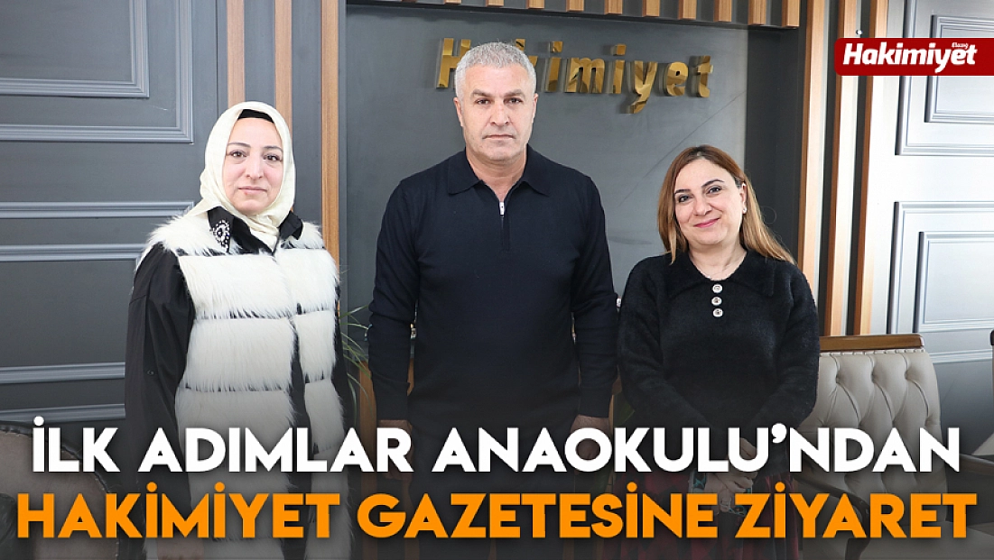 İlk Adımlar Anaokulu’ndan Hakimiyet Gazetesine ziyaret