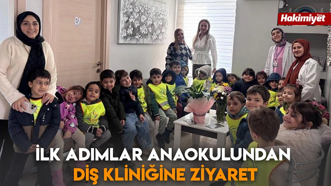 İlk adımlar anaokulundan diş kliniğine ziyaret