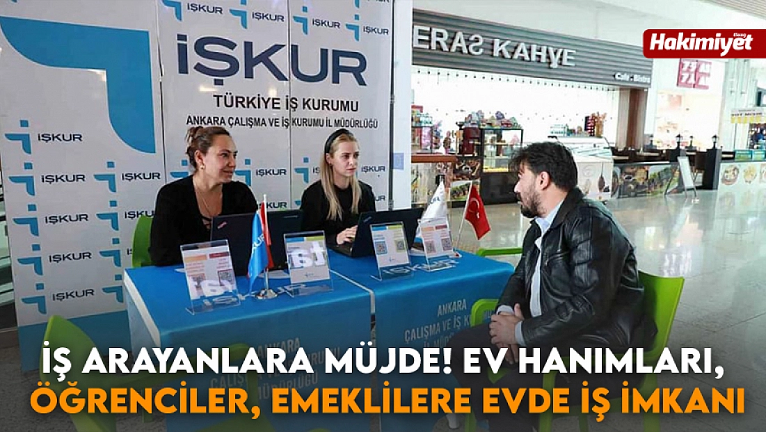 İş arayanlara müjde! Ev hanımları, öğrenciler, emeklilere evde iş imkanı