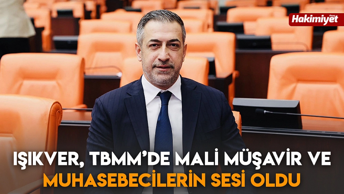Işıkver, TBMM’de Mali Müşavir ve Muhasebecilerin sesi oldu