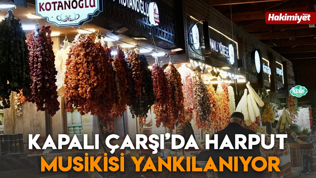 Kapalı Çarşı’da Harput Musikisi yankılanıyor