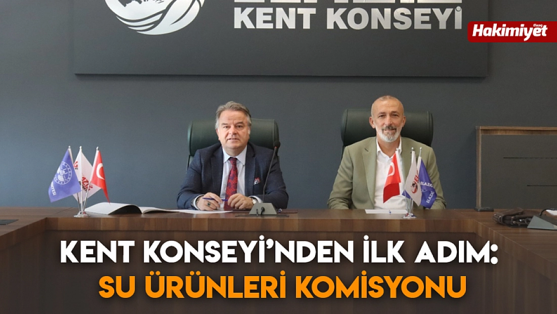 Kent Konseyi’nden ilk Adım: Su Ürünleri Komisyonu