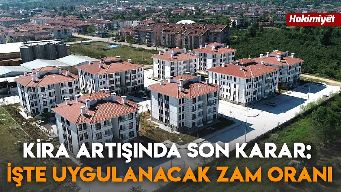 Kira artışında son karar: İşte uygulanacak zam oranı