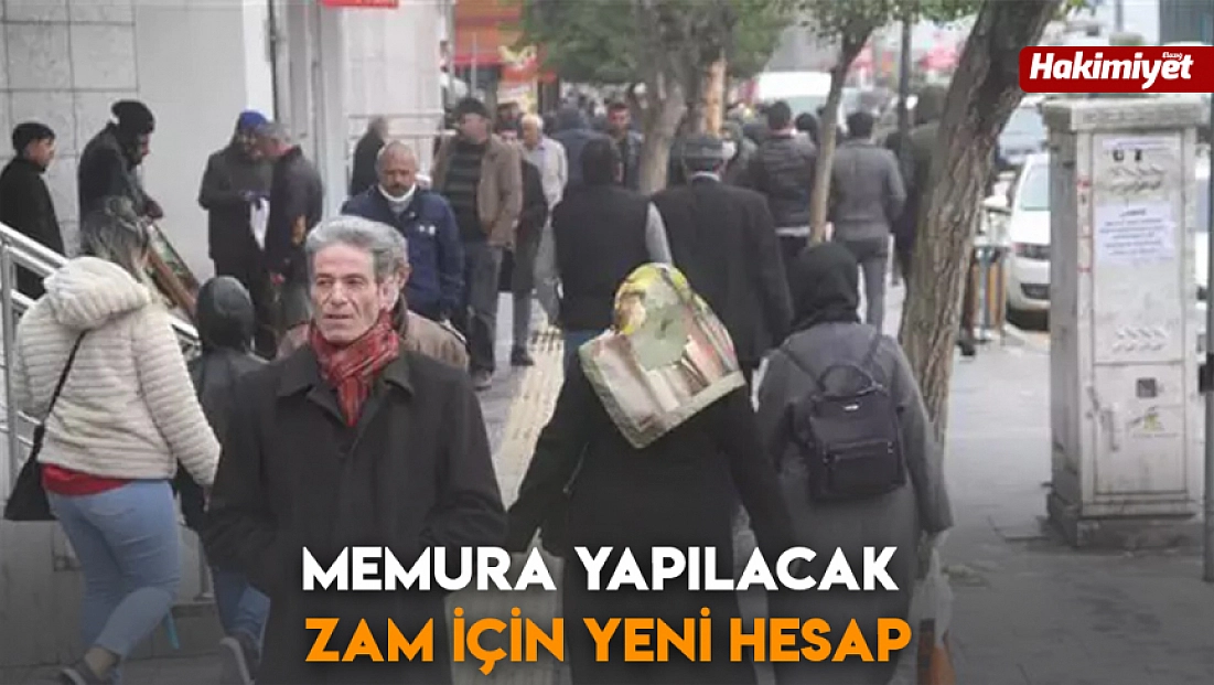 Memura yapılacak zam için yeni hesap