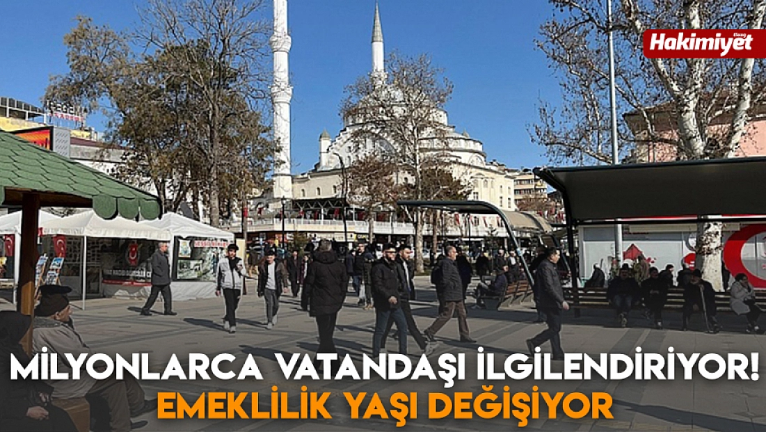 Milyonlarca vatandaşı ilgilendiriyor! Emeklilik yaşı değişiyor