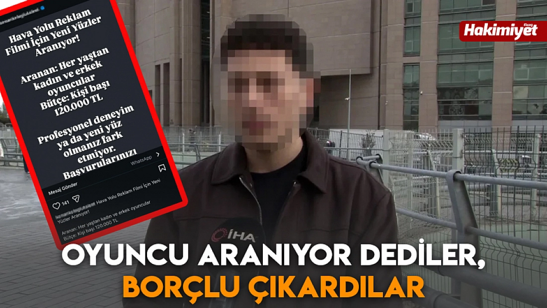 Oyuncu aranıyor dediler, borçlu çıkardılar