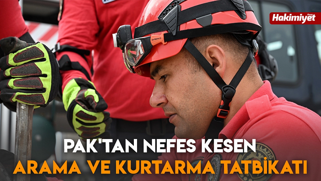 PAK'tan nefes kesen arama ve kurtarma tatbikatı