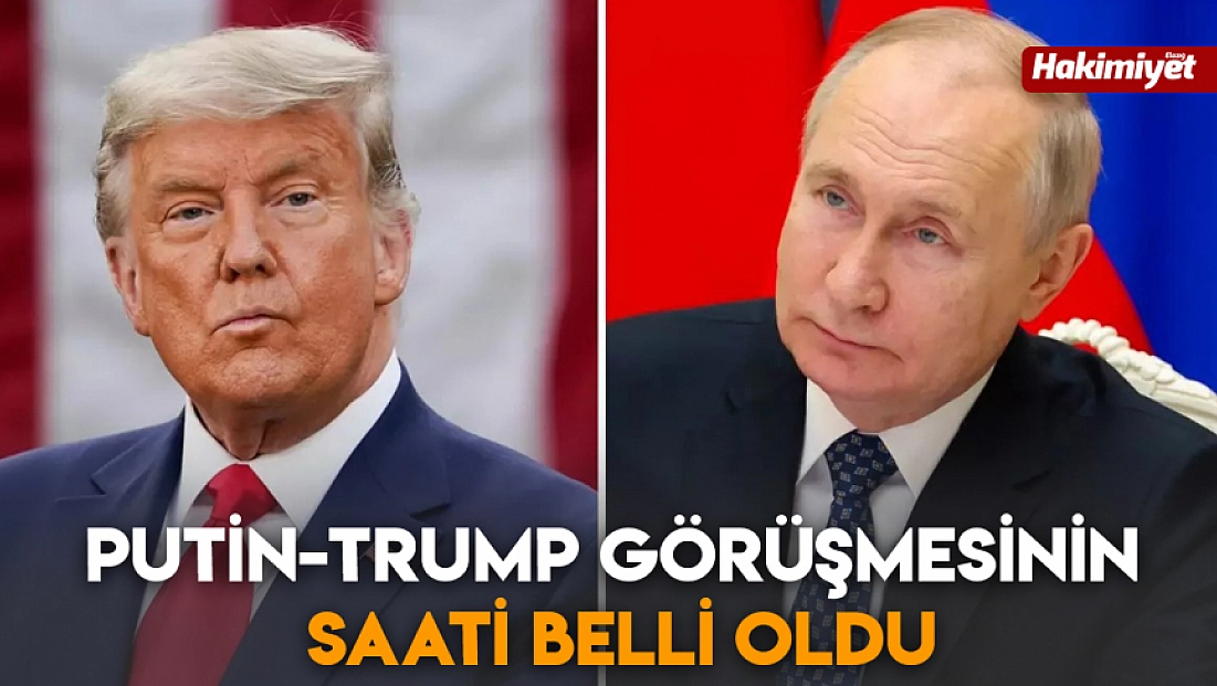 Putin-Trump görüşmesinin saati belli oldu