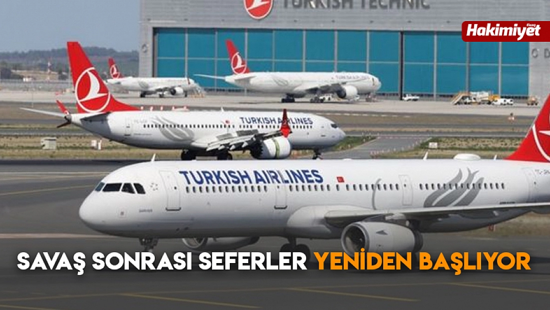 Savaş sonrası seferler yeniden başlıyor