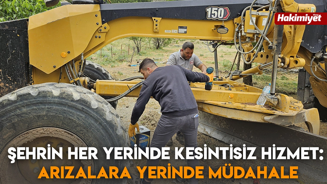 Şehrin her yerinde kesintisiz hizmet: arızalara yerinde müdahale