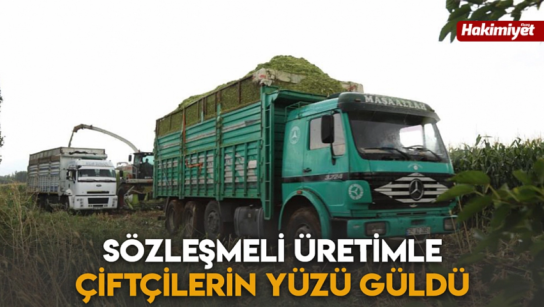 Sözleşmeli üretimle çiftçilerin yüzü güldü