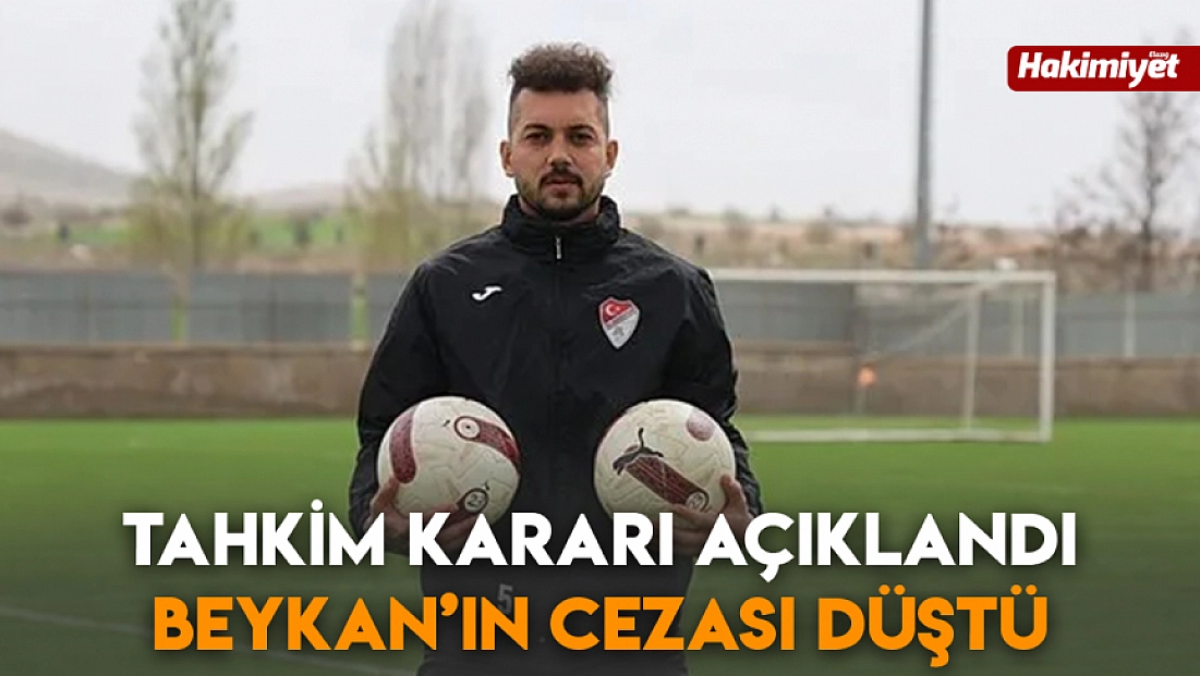 Tahkim kararı açıklandı Beykan’ın cezası düştü