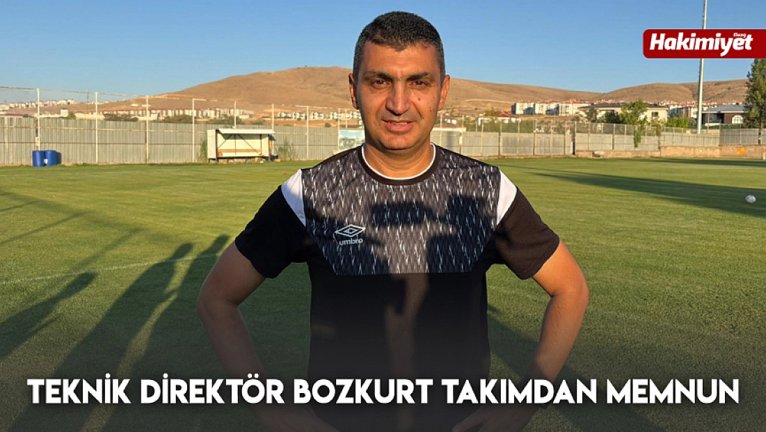 Teknik direktör Bozkurt takımdan memnun