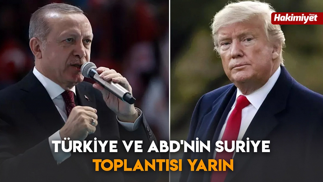 Türkiye ve ABD'nin Suriye toplantısı yarın